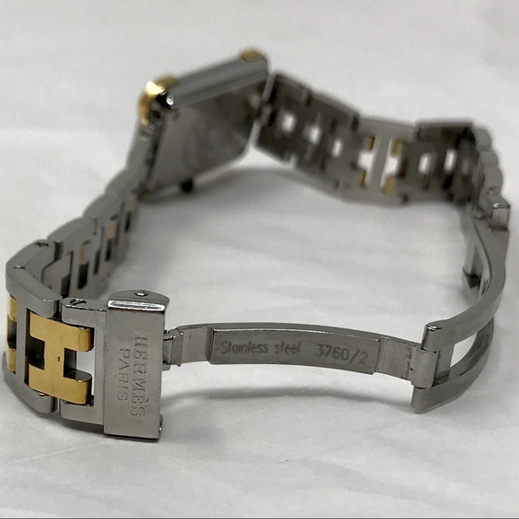 **SOLD** Hermès Croisière CR1.220 Watch w/Gold - Picture 15 of 16